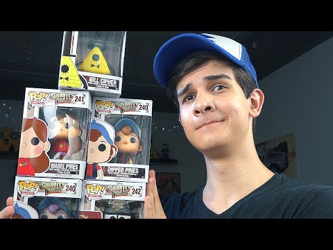 Видео: Фигурки по Гравити Фолз (Funko POP!)