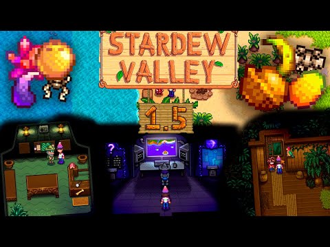 Видео: ПОЛНЫЙ обзор глобального обновления Stardew Valley 1.5
