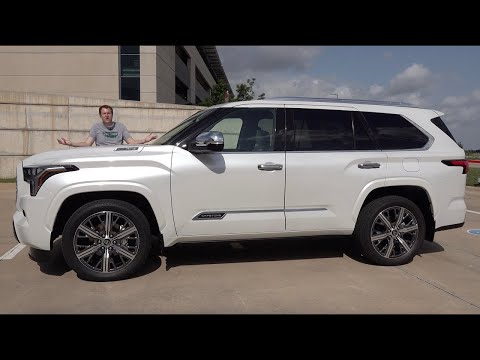 Видео: Toyota Sequoia 2023 года это полностью новый и на удивление крутой полноразмерный внедорожник