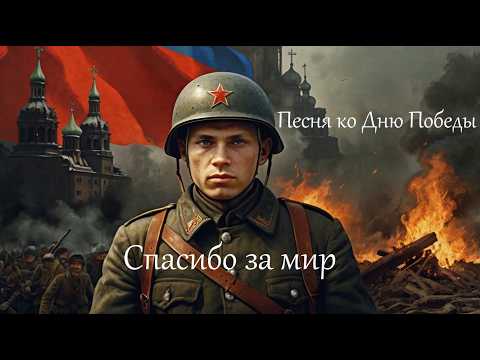 Видео: Спасибо за мир - песня ко Дню Победы 9 Мая