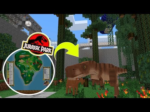 Видео: ПАРК ЮРСКОГО ПЕРИОДА в Minecraft PE 1.11.0.9 (ЧАСТЬ #2)