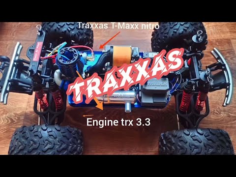 Видео: Traxxas T-Maxx 3.3 Нитруха.