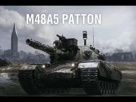 Видео: Как же он могёт. Мастер на М48А5 Patton