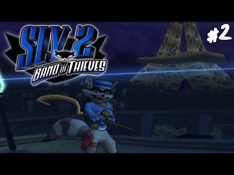 Видео: Sly 2: Band of Thieves (PS2) - Прохождение #2 Ночной Париж.