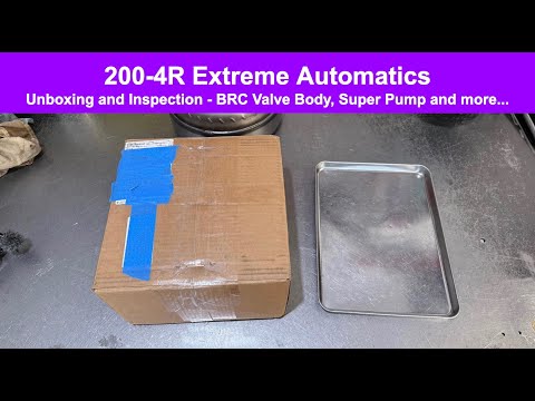Видео: Распаковка 200-4R Extreme Automatics: корпус клапана Super Pump BRC и детали заготовки