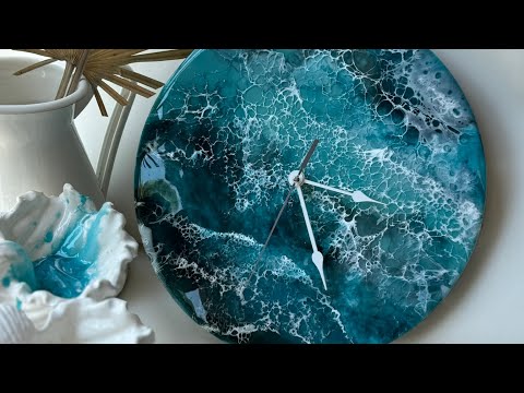 Видео: Как сделать  Море эпоксидной смолой