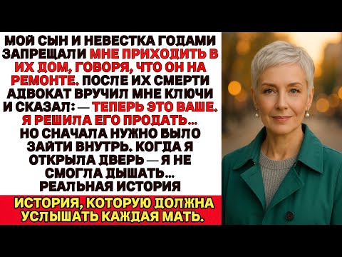 Видео: Мой сын и невестка умерли унеся с собой тайну пока я не зашла в дом куда мне было запрещено входить