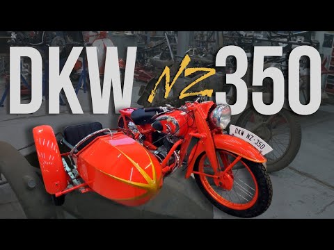 Видео: DKW NZ 350 - реставрация мотоциклов Ретроцикл, плюс уникальные кадры рекламы прошлого века