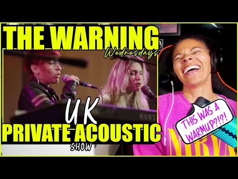 Видео: The Warning — частное акустическое шоу в Великобритании | Реакция