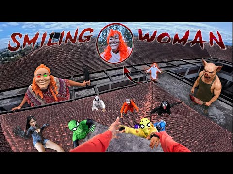 Видео: 7 ЧЕЛОВЕК-ПАУК ПРОТИВ УЛЫБАЮЩЕЙСЯ ЖЕНЩИНЫ: ПОБЕГ ИЗ РЕАЛЬНОЙ ЖИЗНИ 219.0 (короткометражный фильм ...