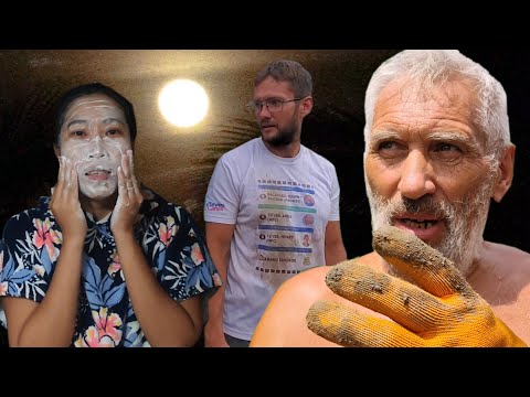 Видео: Как прошел тайфун | Тедди заболел | Начинаем делать навес у домика | Жизнь в деревне 