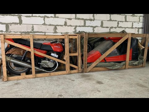 Видео: С чем поставлялась Ява 638 в 1990 году!?Инструмент нового мотоцикла Ява!