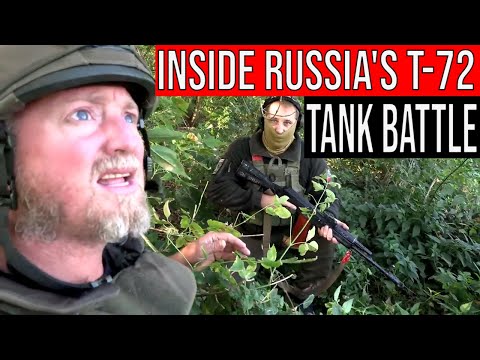 Видео: Наступление танка Т-72 на Сумском фронте: кадры ожесточённого боя