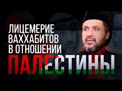 Видео: Лицемерие ВАХХАБИТОВ в отношении ПАЛЕСТИНЫ