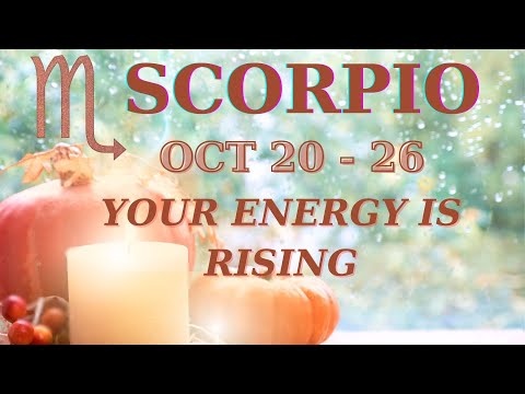 Видео: ♏ СКОРПИОН | 20–26 ОКТЯБРЯ | ✨ Ваша энергия набирает обороты 🌕 Новая жизнь готова к появлению