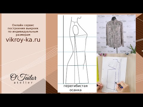 Видео: Перегибистая осанка, фигура груша | Учет особенностей фигуры при построении выкройки