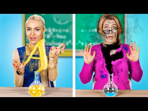 Видео: Бедная учительница VS Богатая учительница