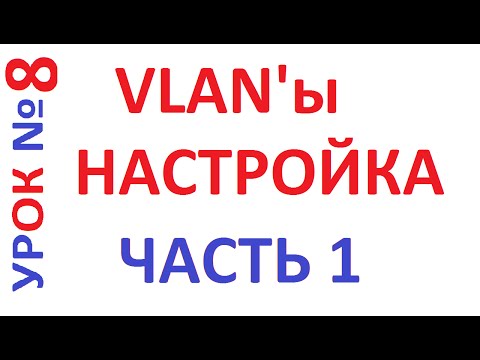 Видео: Настройка Vlan 802.1Q и команды просмотра.