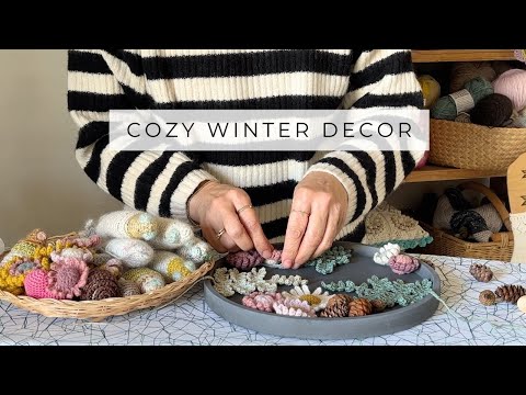 Видео: Лоскутные носки и уютный зимний декор | Кулинария, Садоводство, Вязание | Влог о повседневной жизни