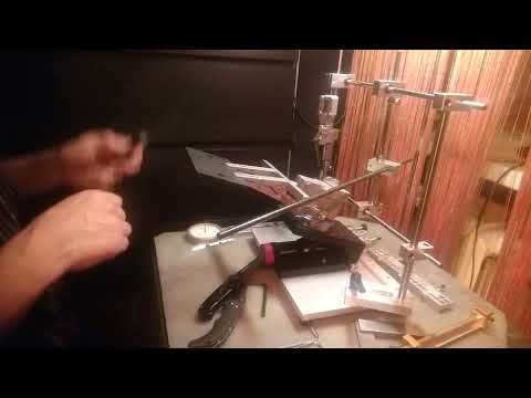 Видео: Точилка для ножей с поворотом, переворотом и наклоном.