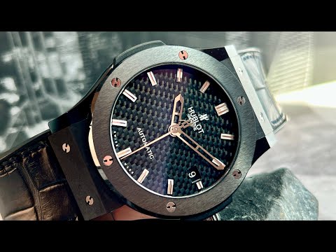 Видео: Обзор часов Hublot Classic Fusion карбон/керамика