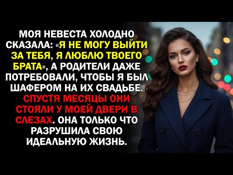 Видео: Моя невеста холодно сказала: «Я не могу выйти за тебя, я люблю твоего брата», а родители даже...