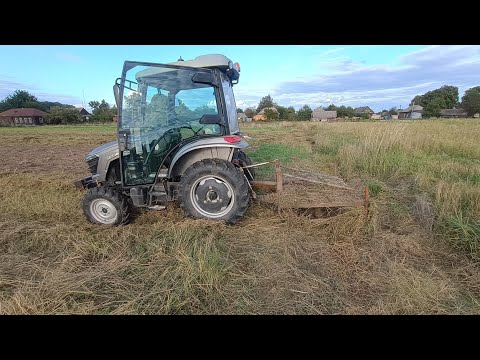 Видео: Скаут 404С перебиває бур'ян саморобним мульчером👍