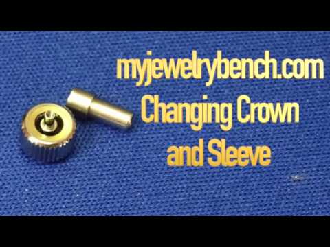 Видео: Установите новую винтовую стойку и заводную головку на часы