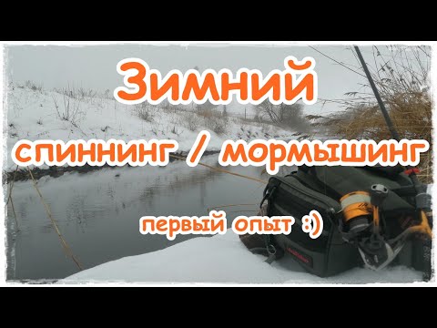 Видео: Зимний спиннинг / Мормышинг. Первый опыт :)