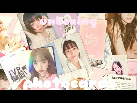 Видео: ⋆౨ৎраспаковка кпоп карт˚⟡˖ ࣪illit, Izone, stayc, le sserafim