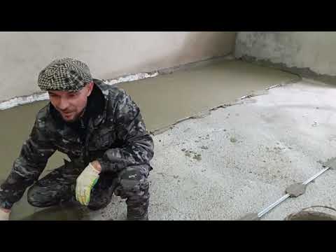 Видео: Стяжка пола от Каменщика