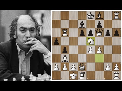 Видео: Михаил Таль: Филигранная атака в Сицилианской защите! Шахматы.