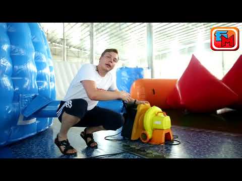 Видео: Насосы для батутов