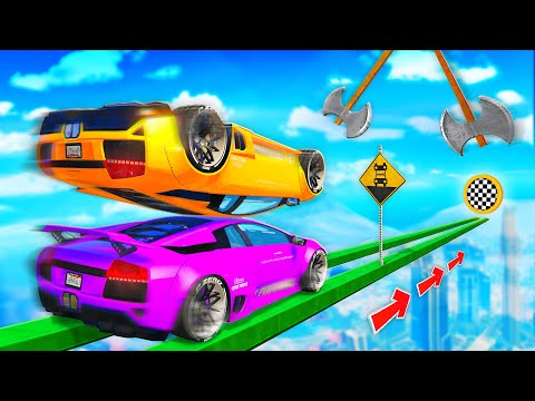 Видео: ПАРНЫЙ СКИЛЛ-ТЕСТ ВВЕРХ НОГАМИ В GTA 5! УДЕРЖИ МЕНЯ | КООПЕРАТИВНЫЙ ПАРКУР В ГТА 5 ОНЛАЙН