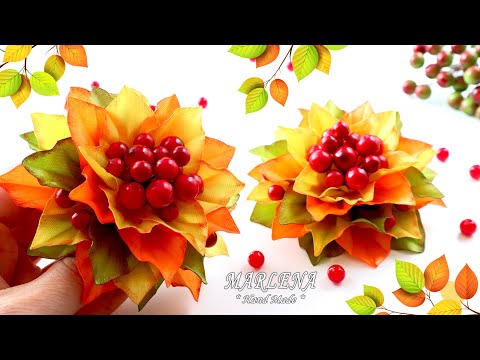 Видео: 🍁ЯРКИЕ ОСЕННИЕ РЕЗИНОЧКИ для волос 🍁 МК/DIY