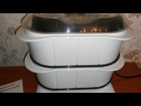 Видео: Пароварка BRAUN FS 20 Германия. Обзор, комплектация, функции.🍲🥕🥦🥩🐟