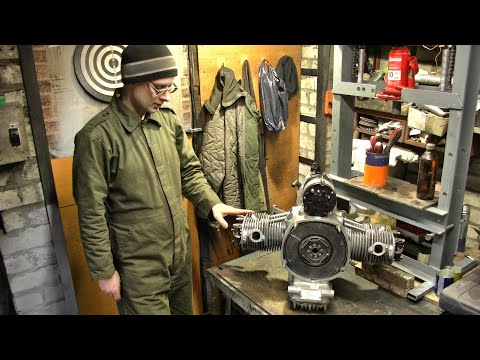 Видео: Трицикл на базе мотоцикла Урал / 6 серия / Двигатель собран!