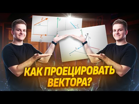 Видео: Вектора и их проекции на оси, все нужное за 20 минут