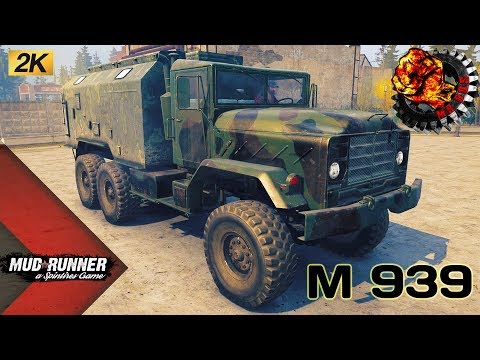 Видео: М 939 Честный Обзор мода Spintires MudRunner
