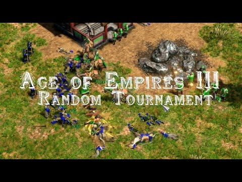 Видео: Age of Empires 3 DE - Рандомный турнир | Осень 2023