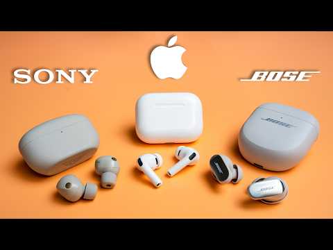 Видео: Грандиозное противостояние наушников с активным шумоподавлением! AirPods Pro 3 против Bose против...