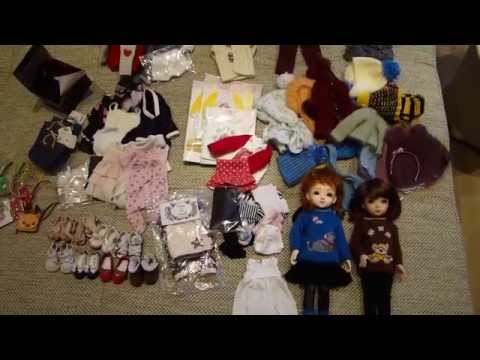 Видео: Бжд стафф: одежда для девочек ЮСД (BJD staff: YOSD clothes and shoes)