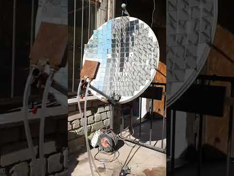 Видео: Бесплатное отопление, солнечный концентратор, отопление от солнца, дешёвое отопление