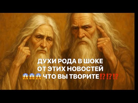 Видео: ❗️❗️ДУХИ РОДА В ШОКЕ ОТ ЭТИХ НОВОСТЕЙ 😱😱 ЧТО ВЫ ТВОРИТЕ ⁉️⁉️      #таро#враги  #tarot  #strunatarot