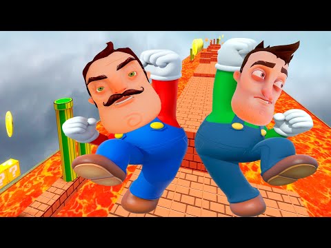 Видео: ПРИВЕТ СОСЕД СТАЛ СУПЕР МАРИО!HELLO NEIGHBOR В ГАРРИС МОДЕ!GARRY'S MOD!SUPER MARIO!ШОУ ХРИПЛЫХ!ЮМОР
