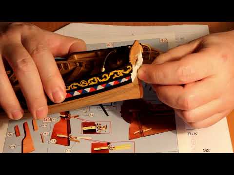 Видео: Сборка ботика Петра I "Святой Николай" (часть 2)