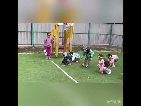 Видео: Қимылды ойын,бақшада