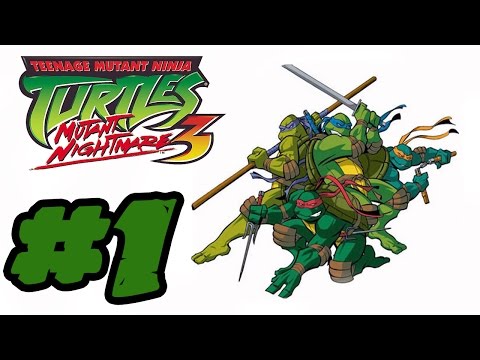 Видео: Прохождение TMNT 3: Mutant Nightmare - #1 - Возвращение черепашек