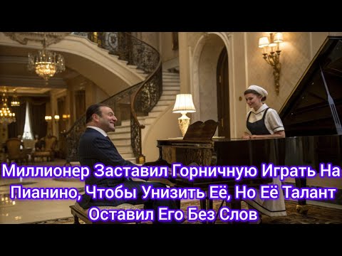 Видео: Миллионер Заставил Горничную Играть На Пианино, Чтобы Унизить Её, Но Её Талант Оставил Его Без Слов