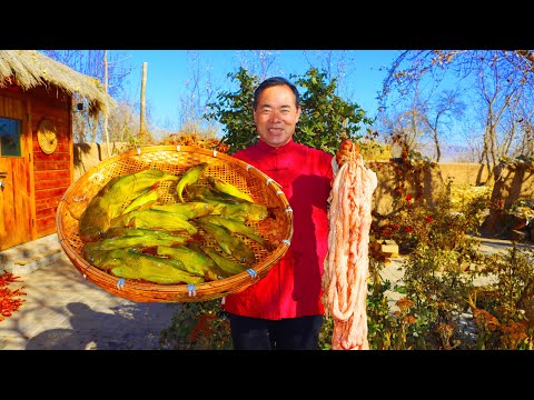 Видео: Желтая рыба, приготовленная из жирного кишечника, тушеная с новым вкусом, вкусная и пикантная